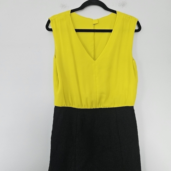 Tibi Revolve Basket Weave black white green dress size 8 - Picture 5 of 12